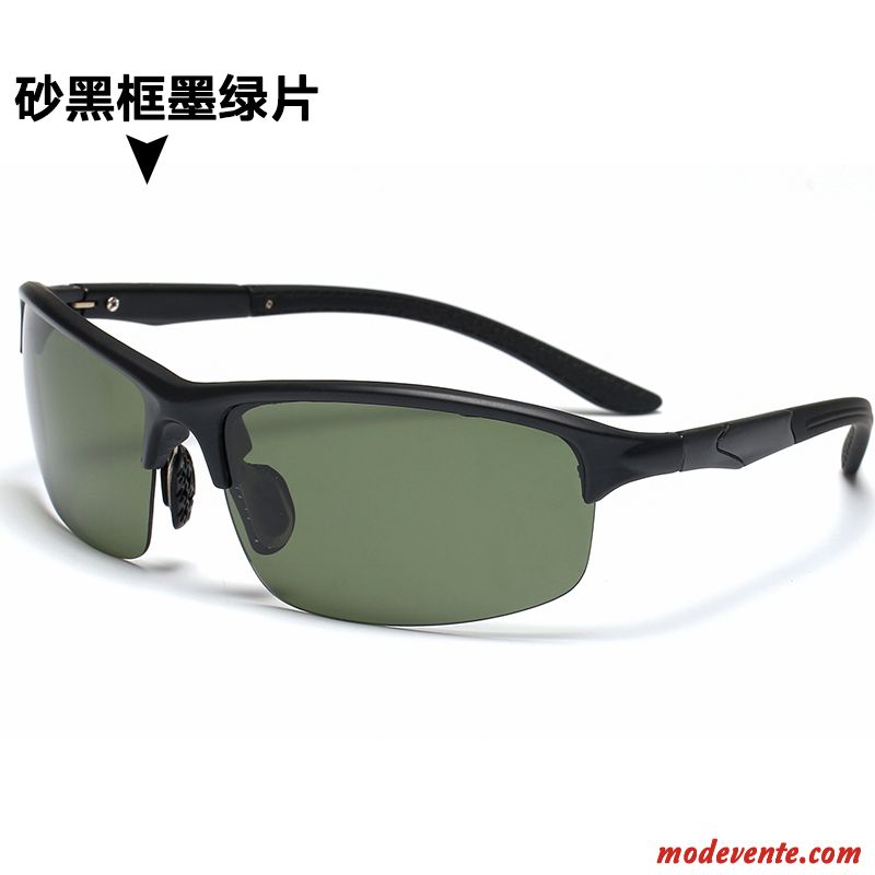 Lunettes De Soleil Homme Le Nouveau Tourisme Conduire Mode Pêche Sport Noir Vert