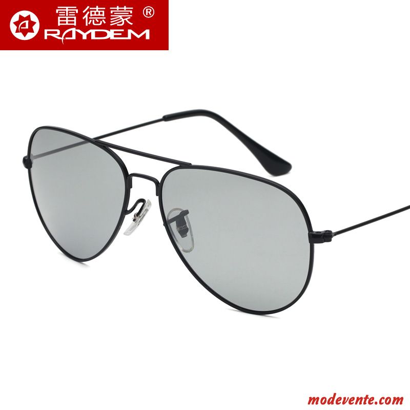 Lunettes De Soleil Homme Personnalité Chauffeur Conduire Femme Tendance Le Nouveau Gris