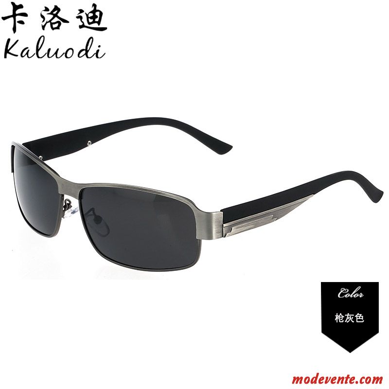 Lunettes De Soleil Homme Sport Conduire Tendance Chauffeur Noir