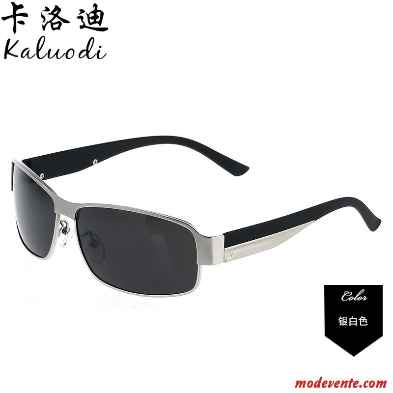 Lunettes De Soleil Homme Sport Conduire Tendance Chauffeur Noir