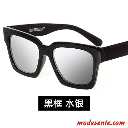 Lunettes De Soleil Homme Visage Rond Couleur Conduire Tendance Myopie Célébrité Bleu Noir