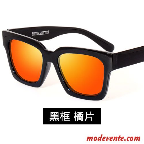 Lunettes De Soleil Homme Visage Rond Couleur Conduire Tendance Myopie Célébrité Bleu Noir