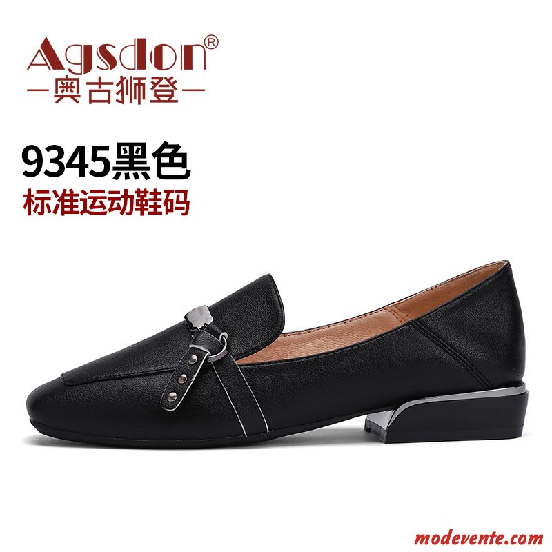 Mocassins Femme Derbies Respirant Été Tous Les Assortis Mesh Plates Noir Rouge Clair