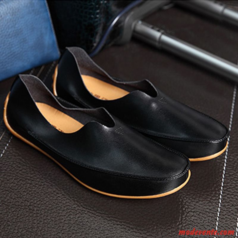 Mocassins Homme Décontractée Tendance Été Tous Les Assortis Blanc Rouge