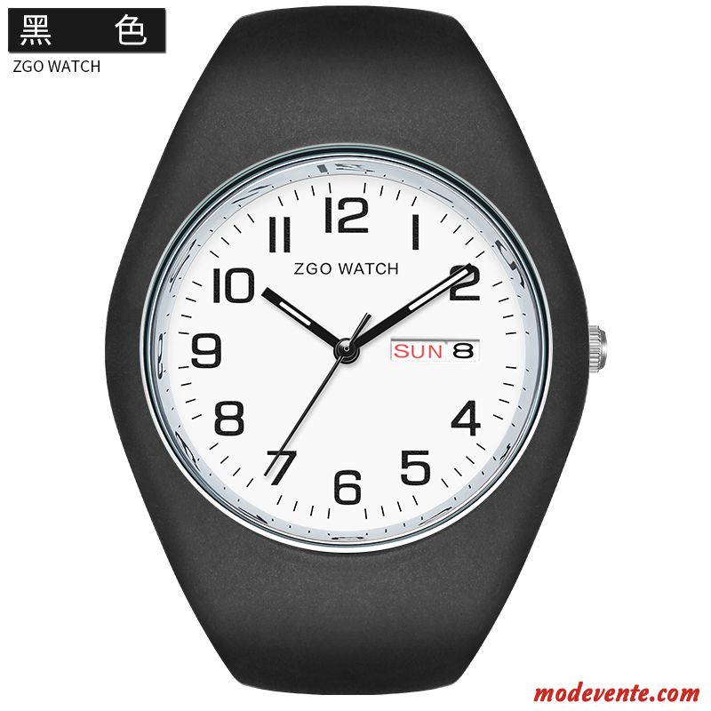 Montre Femme Les Adolescents Étudiant Montre À Bracelet Tendance Simple Homme