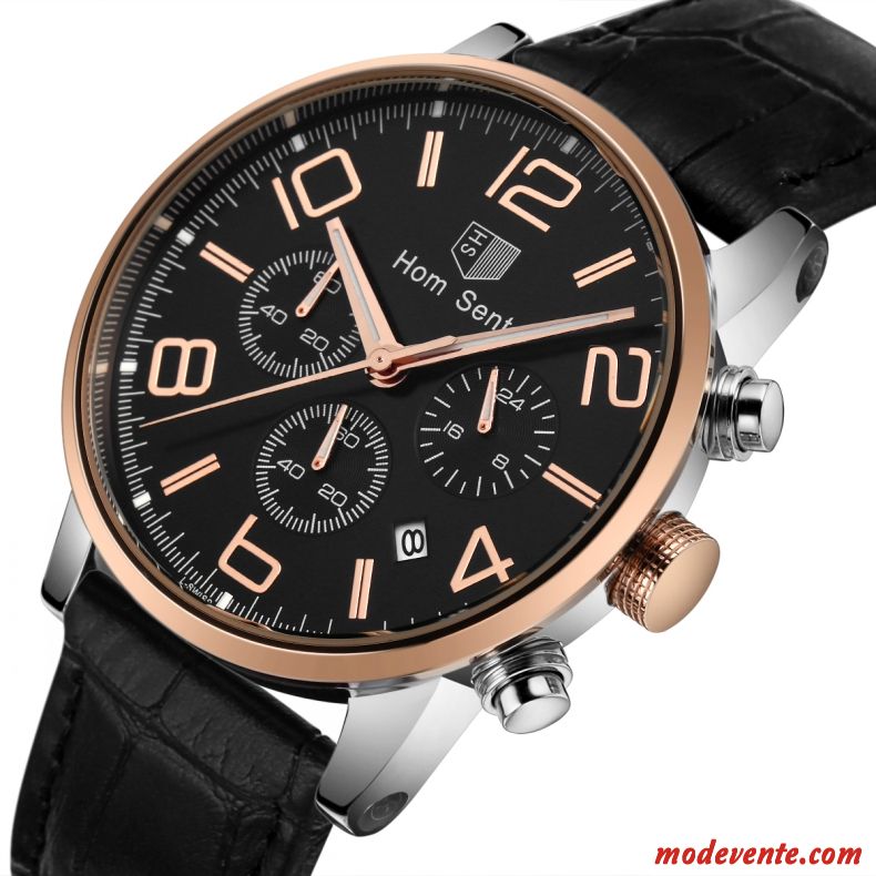 Montre Homme Multifonctions Montre À Bracelet Ceinture Étanche Watchband Racé