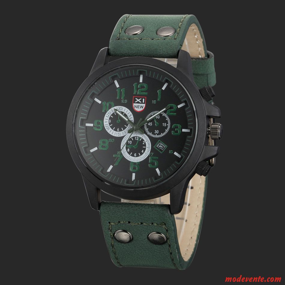 Montre Homme Vert