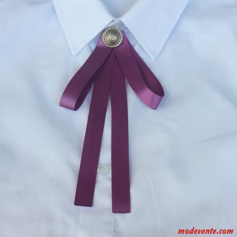 Nœud Papillon Femme Arc Université Cravate Vêtements De Cérémonie Recevoir Des Fleurs Corsage Bleu Rouge