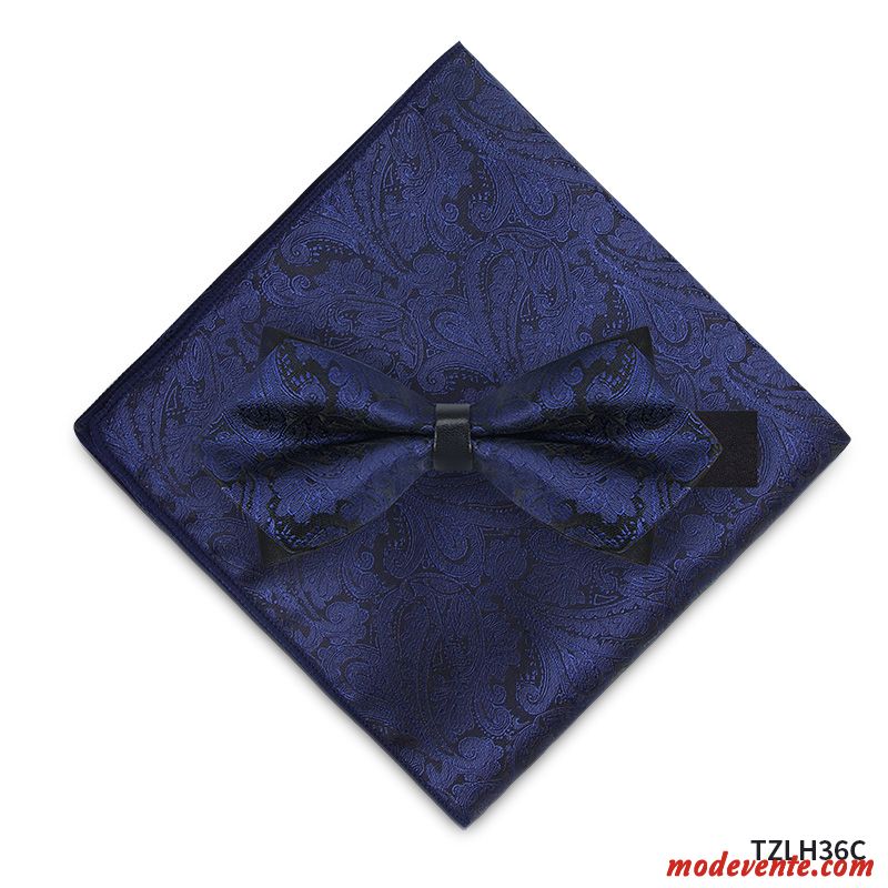 Nœud Papillon Homme Banquet Modèle Le Marié Meilleur Homme Marier Rhombe Bordeaux Noir