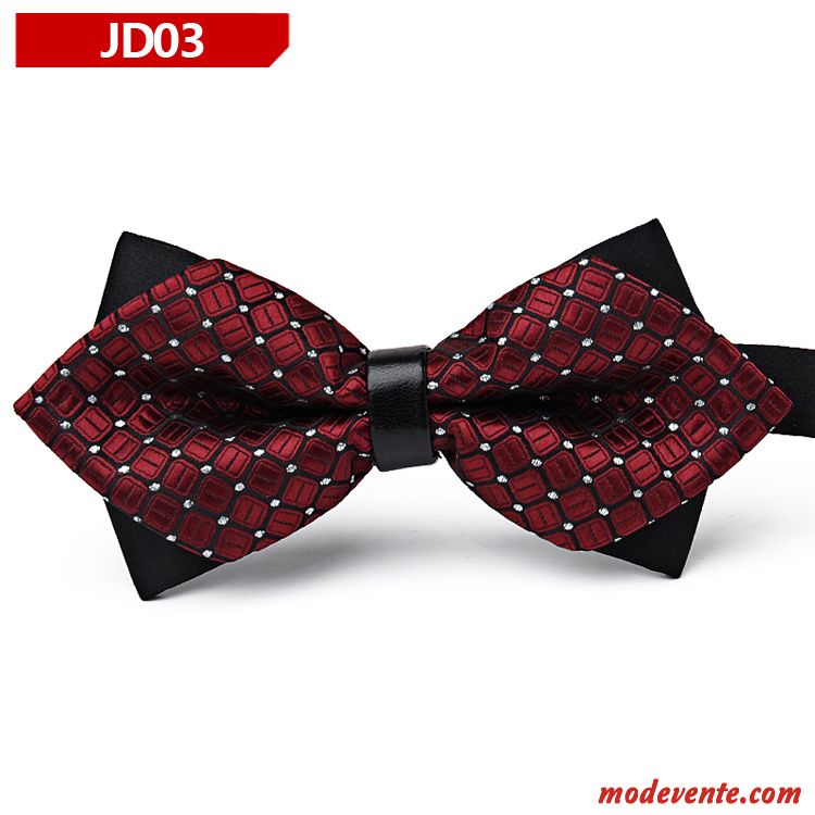 Nœud Papillon Homme Britanique Meilleur Homme Arc Le Marié Costume Robe Bordeaux Noir