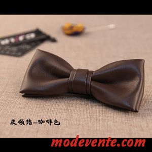 Nœud Papillon Homme Britanique Robe Cuir Marier Le Marié Entreprise Bordeaux