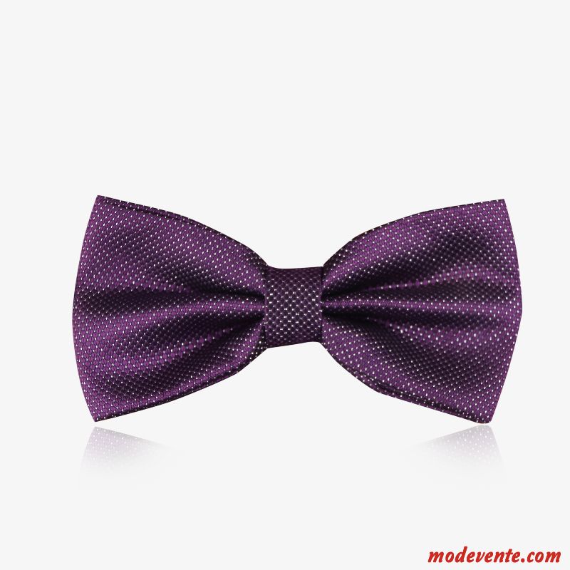 Nœud Papillon Homme Le Marié Modèle Banquet Mode Arc Meilleur Homme Bordeaux