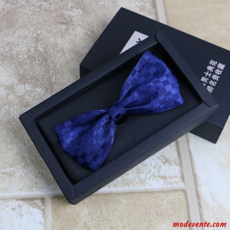 Nœud Papillon Homme Marier Britanique Mariage Meilleur Homme Vêtements De Cérémonie Été Bleu Marin Rouge Violet