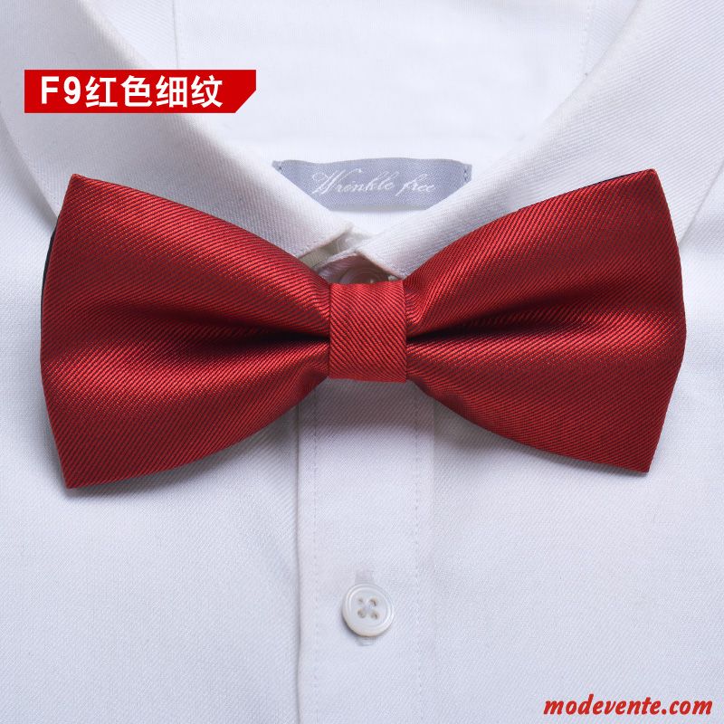Nœud Papillon Homme Marier Vêtements De Cérémonie Arc Le Marié Meilleur Homme Britanique Bordeaux Noir