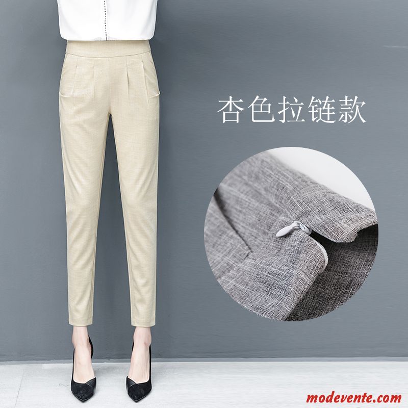 Pantalon Femme Harlan Mince Costume Dame L'automne Décontractée Gris