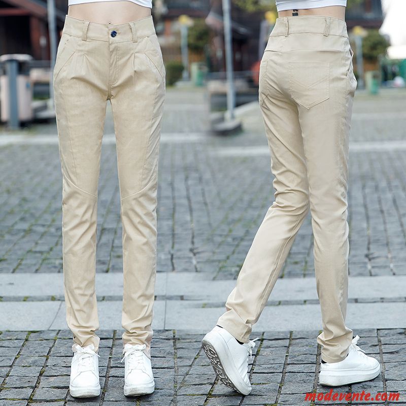 Pantalon Femme L'automne Baggy Harlan Coton Bio Slim Étudiant