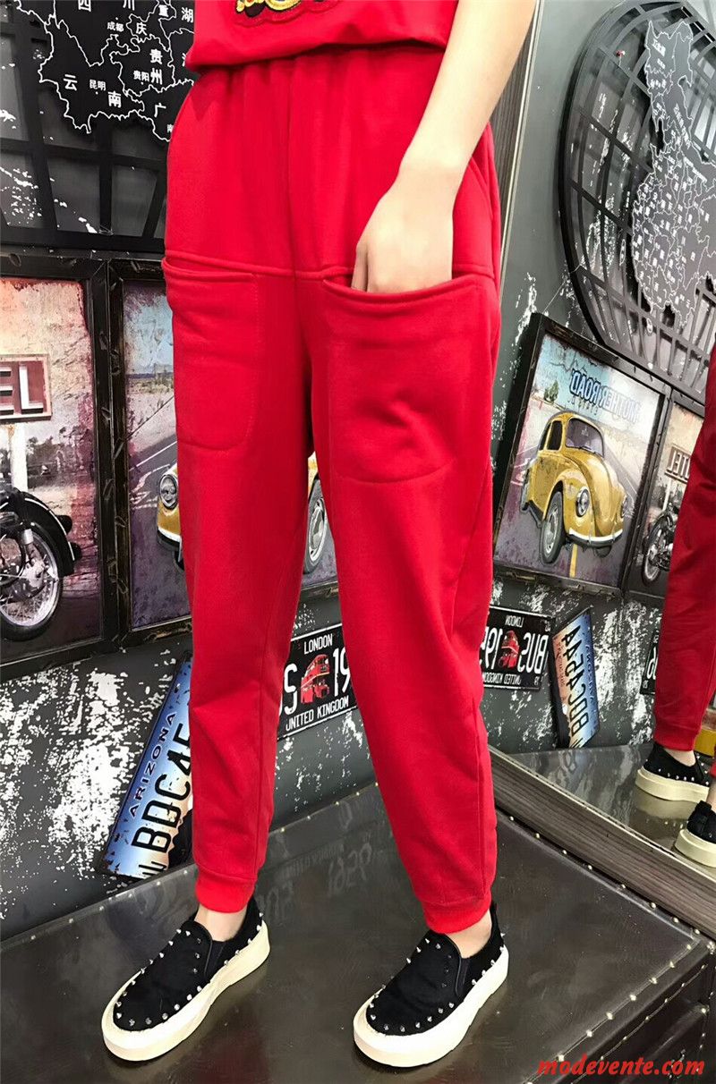 Pantalon Femme Sous-vêtements Créateur De Tendances L'automne Les Pantalon De Survêtement Harlan Printemps Blanc