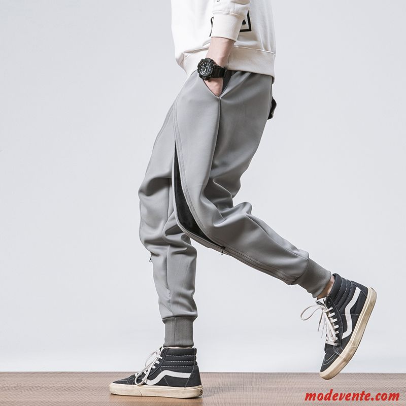 Pantalon Homme Baggy Pantalons Les Pantalons De Survêtement Harlan L'automne Tendance Gris