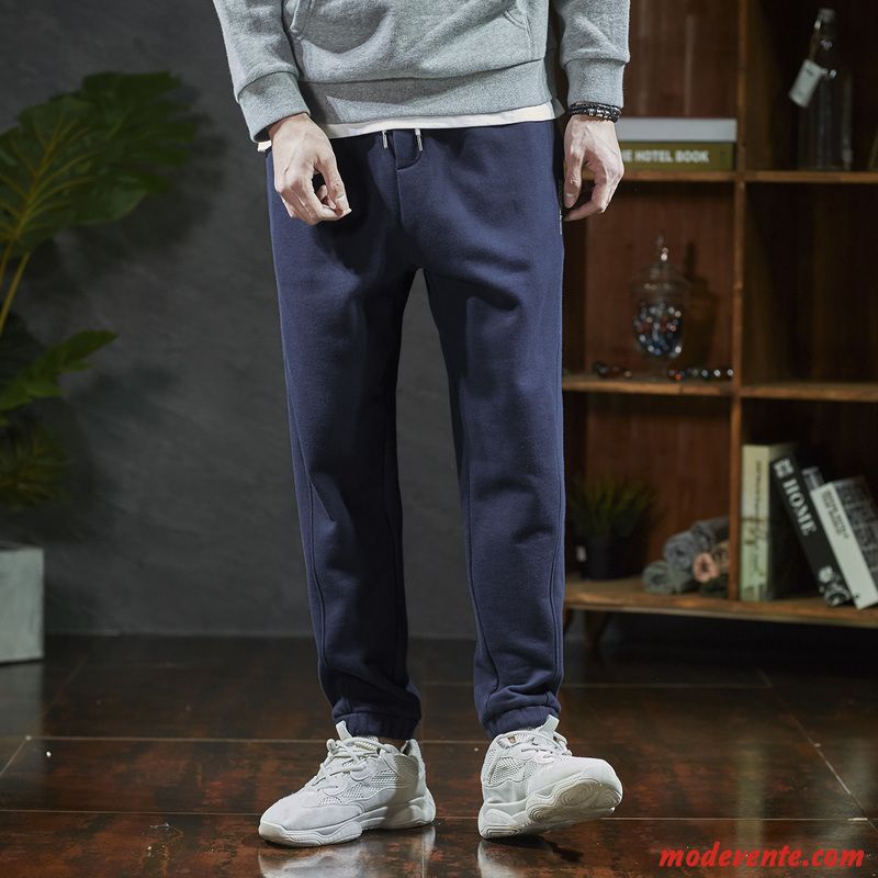 Pantalon Homme Baggy Sous-vêtements Les Pantalons De Survêtement Serrés Printemps Marque De Tendance Noir