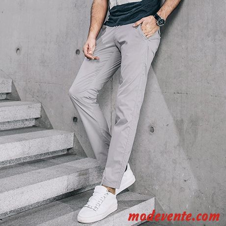 Pantalon Homme Pantalons Kaki Légère Tendance Cool Été Vert