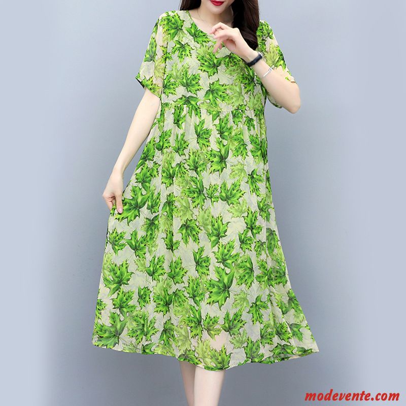 Robes Femme Graisse Grande Taille Mince Rouge