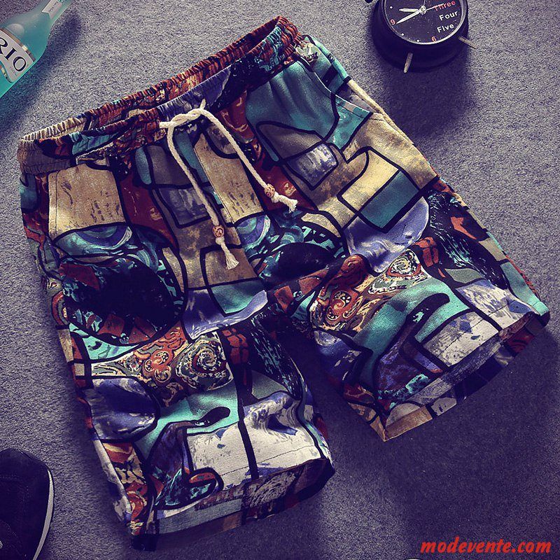 Shorts Homme Fantaisie Gros Sport Séchage Rapide Tendance Plage Coloré