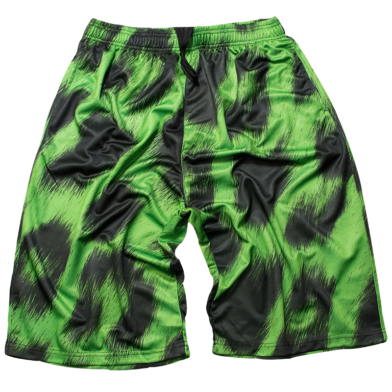 Shorts Homme Plage Gras Camouflage Tendance Septième Pantalon Grande Taille Noir