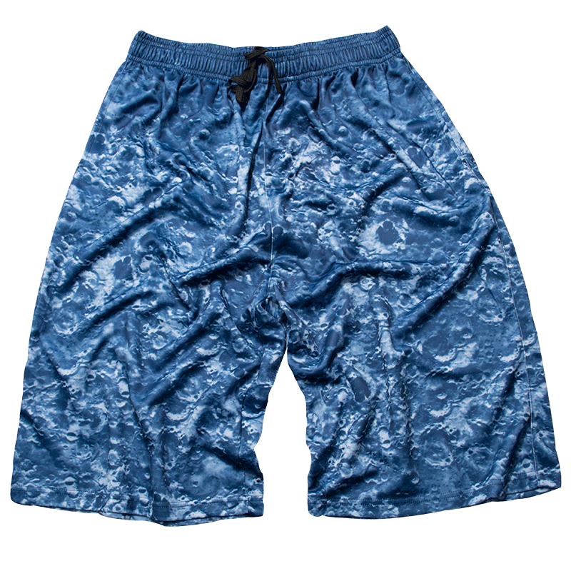 Shorts Homme Plage Gras Camouflage Tendance Septième Pantalon Grande Taille Noir