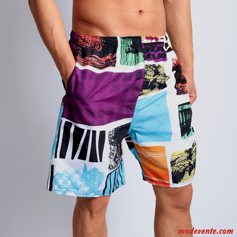 Shorts Homme Tendance Outwear Été Requin Gros Sport Vert