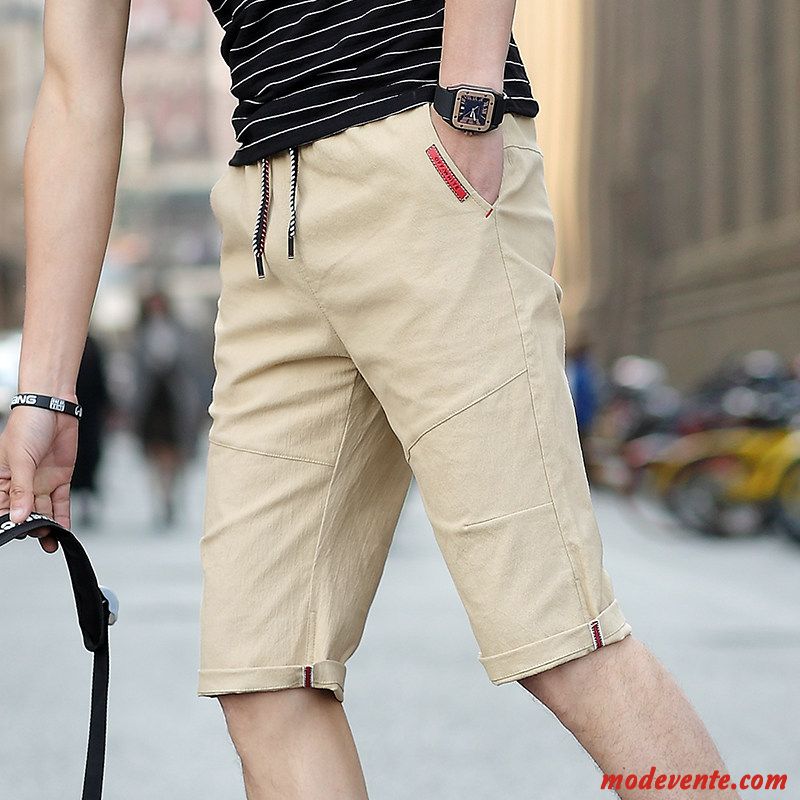 Shorts Homme Été Baggy Septième Pantalon Plage Décontractée Tendance