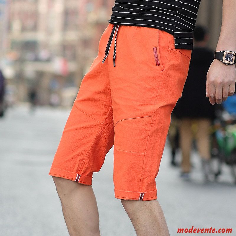 Shorts Homme Été Baggy Septième Pantalon Plage Décontractée Tendance