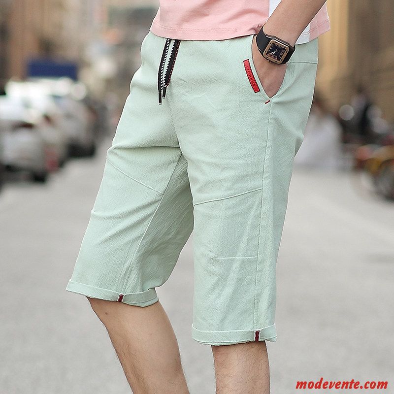 Shorts Homme Été Baggy Septième Pantalon Plage Décontractée Tendance