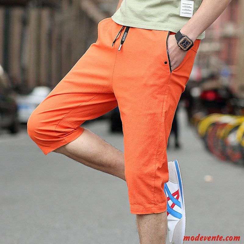 Shorts Homme Été Baggy Septième Pantalon Plage Décontractée Tendance