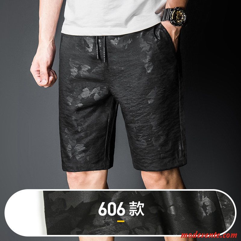 Shorts Homme Été Séchage Rapide Légère Baggy Soie De Glace Décontractée Vert