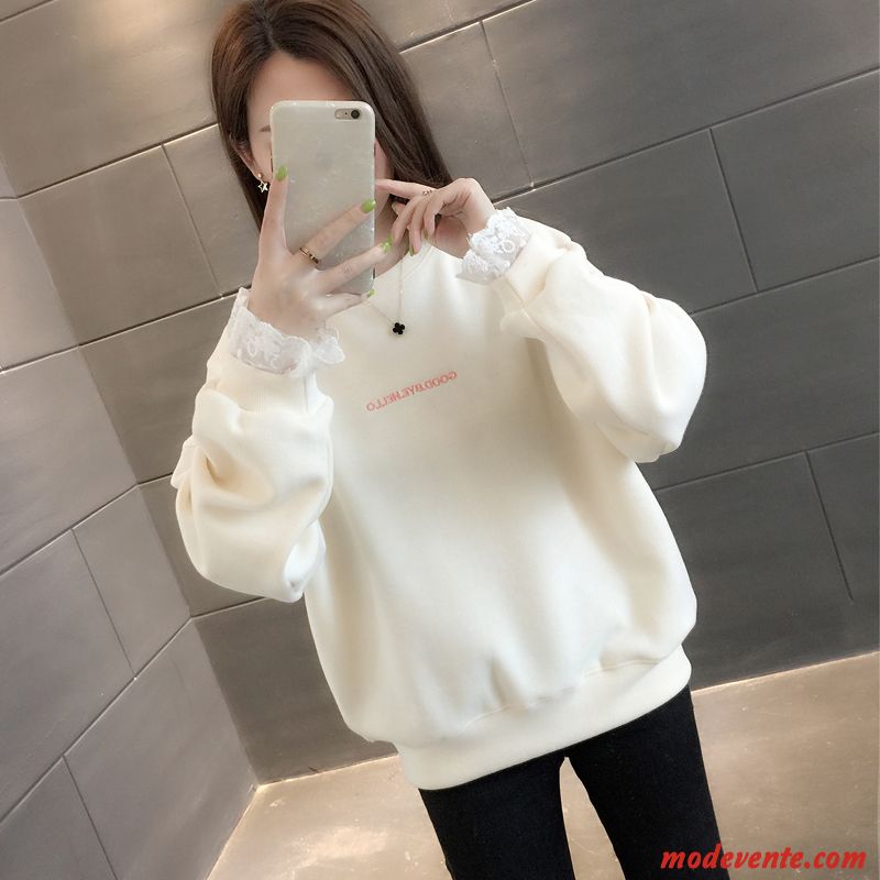 Sweat À Capuche Femme Court Tendance Hoodies Printemps Une Veste Légère