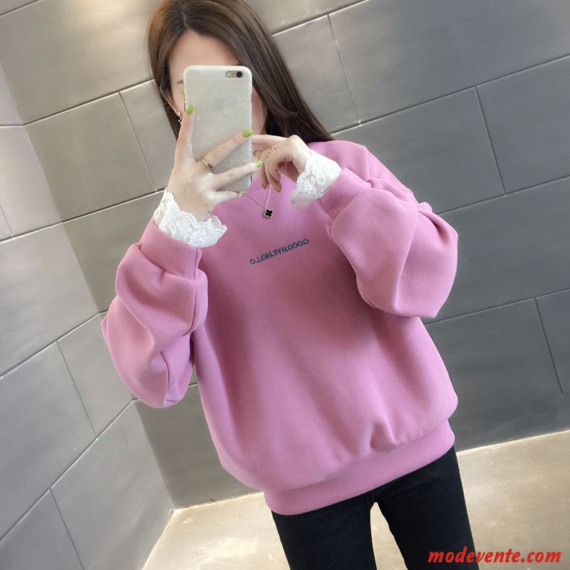 Sweat À Capuche Femme Court Tendance Hoodies Printemps Une Veste Légère