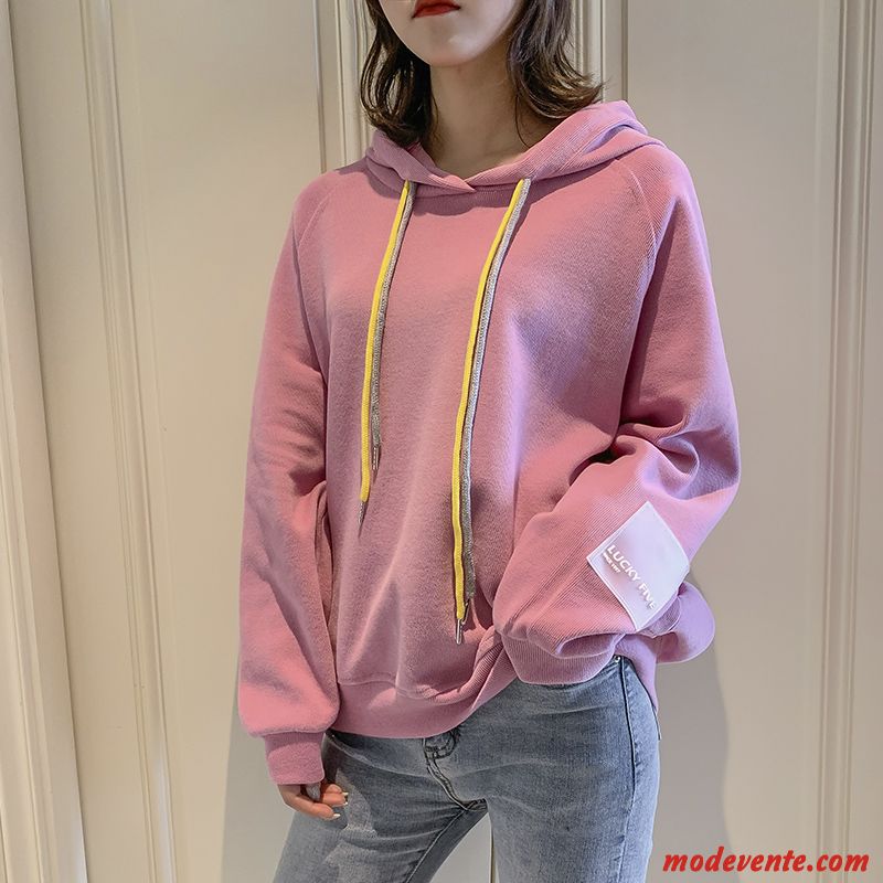 Sweat À Capuche Femme Manteau Baggy Mince Ultra Hoodies Tendance Bleu