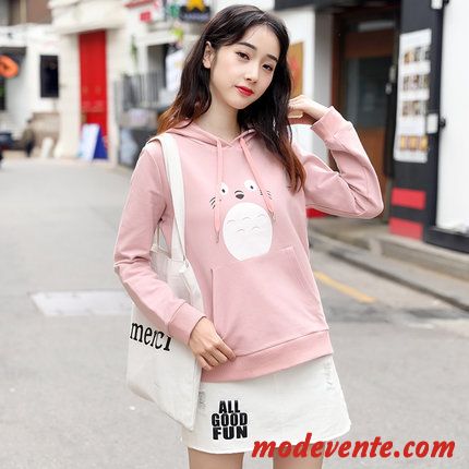 Sweat À Capuche Femme Une Veste Baggy Tendance Hoodies L'automne Longues Blanc