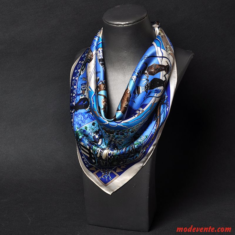 Écharpe Femme Carrière Soie Mulberry Nouvelles Arrivées Petit Foulard Jaune