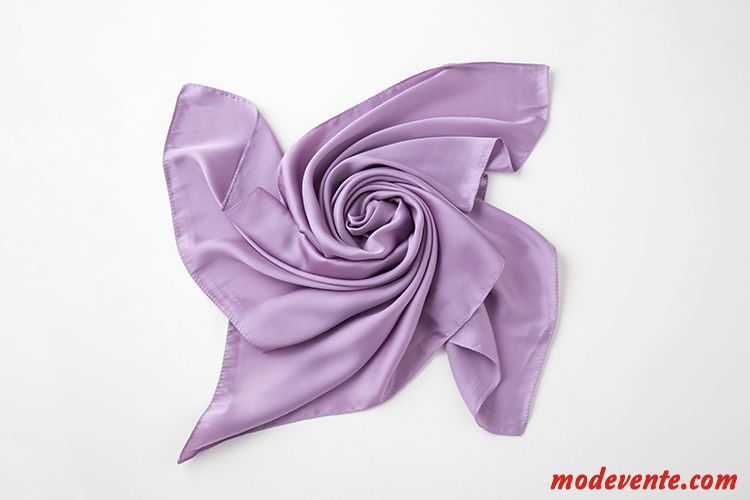 Écharpe Femme Foulard Gros Lettre Petit Pure Rouge Jaune