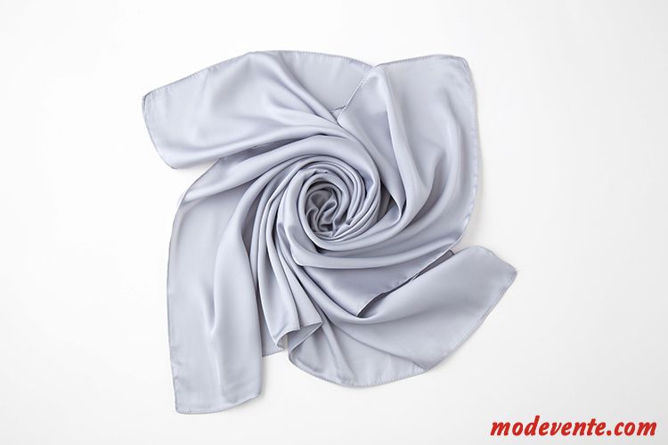 Écharpe Femme Foulard Gros Lettre Petit Pure Rouge Jaune