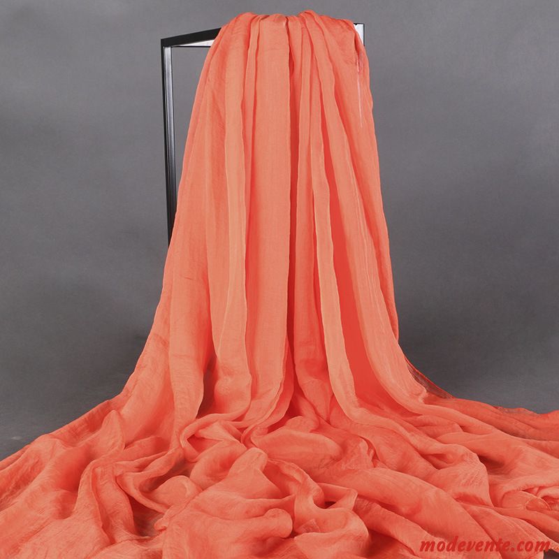 Écharpe Femme Mousseline De Soie Multifonctions Hiver Ultra Longue Section L'automne Blanc Noir