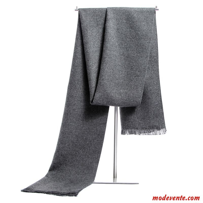 Écharpe Homme Brodé Femme Gros Milieu Rouge