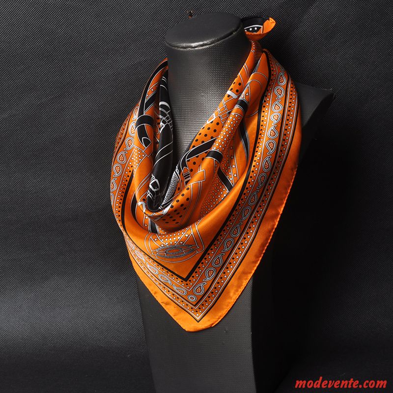 Écharpe Homme Soie Mulberry Foulard Petit Bordeaux