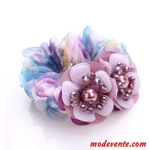 Épingle À Cheveux Femme Accessoires Élégant All-match Ornements De Cheveux Gros Queue De Cheval Bleu