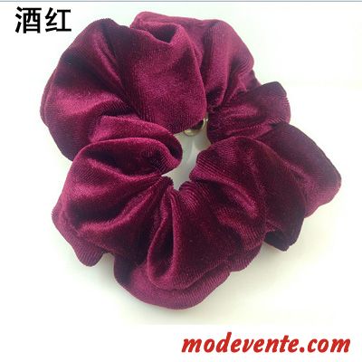 Épingle À Cheveux Femme Bandes Cheveux Cercle Des Cheveux Accessoires Velours Tissu Corde Tête Brun