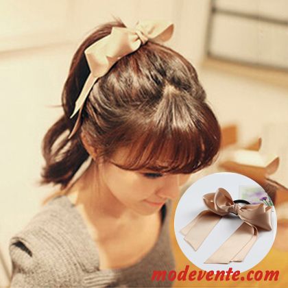 Épingle À Cheveux Femme Corde Tête Bandeau Élastique Simple Cheveux Cravate Couvre-chefs Noir