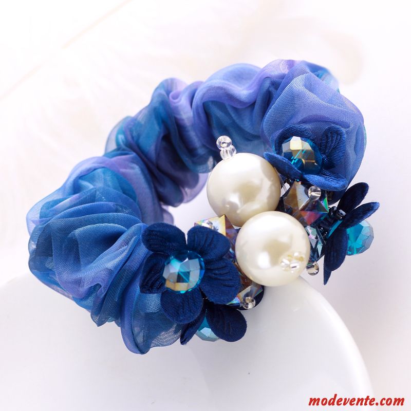 Épingle À Cheveux Femme Corde Tête Frange Couvre-chefs Bandeau Fleur Élastique