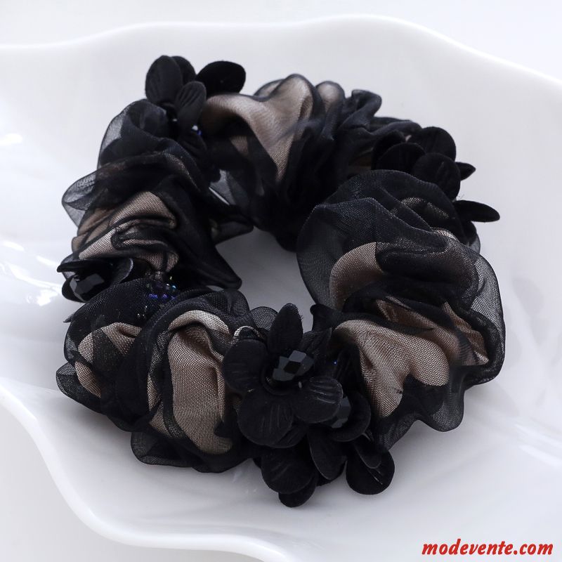 Épingle À Cheveux Femme Corde Tête Frange Couvre-chefs Bandeau Fleur Élastique