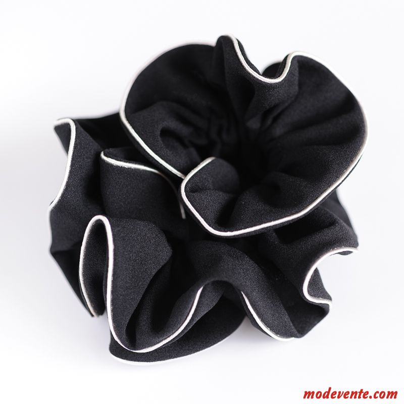 Épingle À Cheveux Femme Ornements De Cheveux Fleur Dentelle Couvre-chefs Gros Cercle Des Cheveux Pure Noir